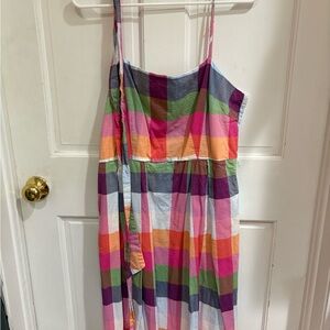 Colorful Kate Plaid Sundress
